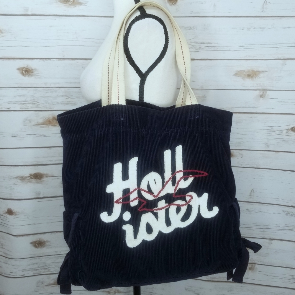 Hollister Corduroy Tote Bag